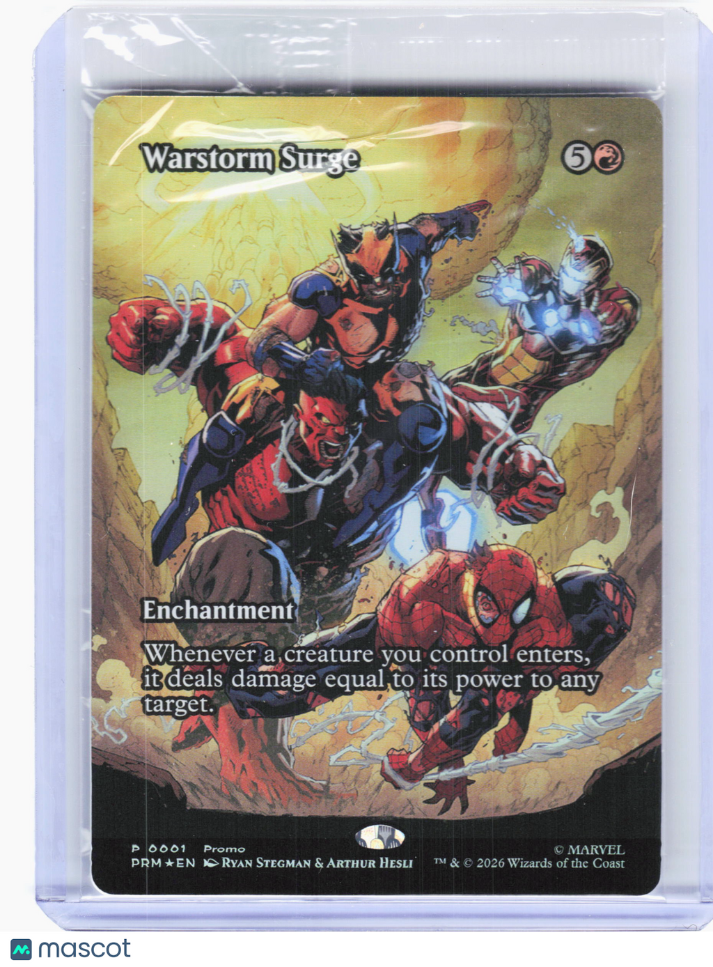 2025 Magic: The Gathering—Warstorm Surge #1 Media Promos—Promo Foil (Sealed)