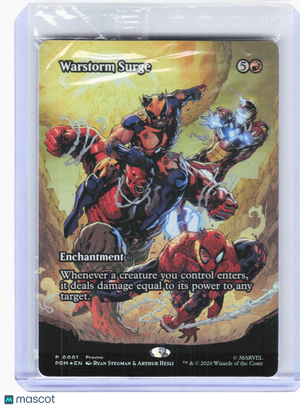 2025 Magic: The Gathering—Warstorm Surge #1 Media Promos—Promo Foil (Sealed)