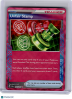2024 Pokemon—Unfair Stamp #165 Twilight Masquerade—ACE SPEC Rare Holo