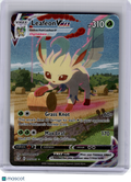 2021 Pokemon—Leafeon VMAX #205 Evolving Skies—Ultra Rare Holo [Heavily Played]