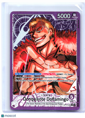 2026 One Piece—Donquixote Doflamingo (Alternate Art) #OP14-060—Leader Foil
