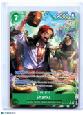 2026 One Piece—Shanks (Alternate Art) #OP14-027 The Azure Sea's Seven—Rare Foil