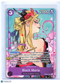 2025 One Piece—Black Maria #OP08-074 Illustration Box Vol.2—Super Rare Foil