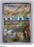 2023 Pokemon—Swablu #213 Paradox Rift—Illustration Rare Holo [Lightly Played]