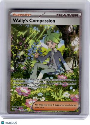 2025 Pokemon—Wally's Compassion #186 Mega Evolution—Special Illustration Rare