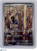 2025 Pokemon—Deino #146 White Flare—Illustration Rare Holo