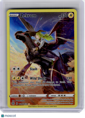2022 Pokemon—Zekrom #TG05 Brilliant Stars Trainer Gallery—Ultra Rare Holo