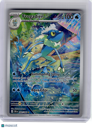 2026 Pokemon—Frogadier #89 Chaos Rising—Illustration Rare Holo