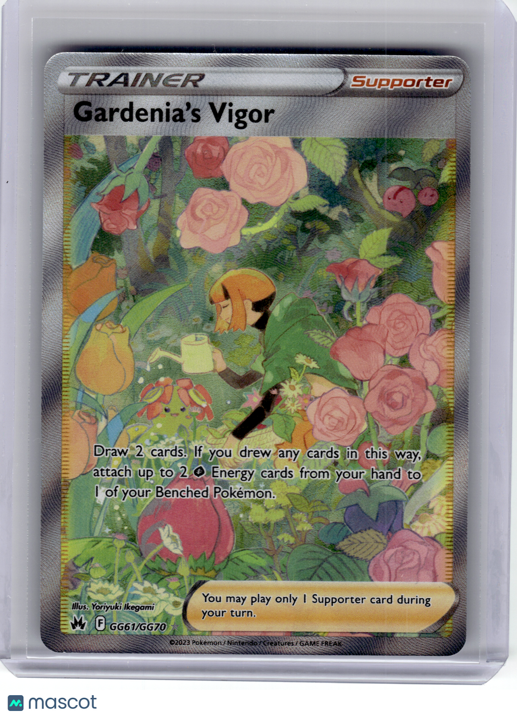 2023 Pokemon—Gardenia's Vigor #GG61 Crown Zenith: Galarian Gallery—Ultra Rare