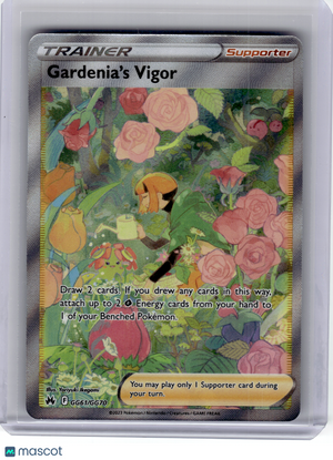 2023 Pokemon—Gardenia's Vigor #GG61 Crown Zenith: Galarian Gallery—Ultra Rare