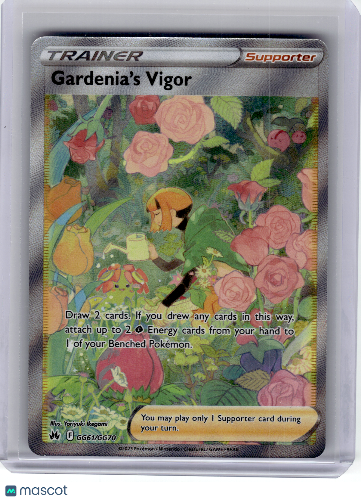 2023 Pokemon—Gardenia's Vigor #GG61 Crown Zenith: Galarian Gallery—Ultra Rare