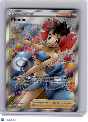 2021 Pokemon—Phoebe #161 Battle Styles—Ultra Rare Holo