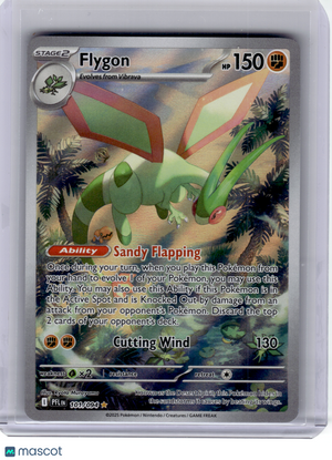 2025 Pokemon—Flygon #101 Phantasmal Flames—Illustration Rare Holo