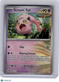 2025 Pokemon—Scream Tail #42 Prismatic Evolutions—UC Reverse Holo (Master Ball)