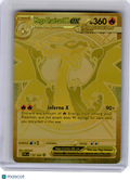 2025 Pokemon—Mega Charizard X ex #130 Phantasmal Flames—Mega Hyper Rare Gold