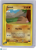 2003 Pokemon—Swinub #108 Skyridge—Common Nonholo [Moderately Played]