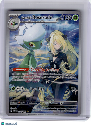 2025 Pokemon—Cynthia's Roserade #184 Destined Rivals—Illustration Rare Holo [LP]