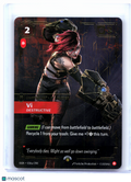 2025 Riftbound—Vi, Destructive #036a/298 Riftbound Promotional Cards—Promo Foil