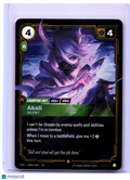 2026 Riftbound—Akali, Silent (Alternate Art) #038a/166 Vendetta—Showcase Foil