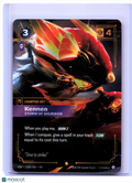 2026 Riftbound—Kennen, Storm of Shuriken (Alt Art) #113a Vendetta—Showcase Foil
