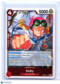 2025 One Piece Card Game—Koby #PRB02-001 The Best Vol. 2—Rare Foil
