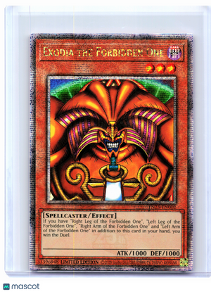 2023 Yu-Gi-Oh!—Exodia the Forbidden One #TN23-EN002—QCSR Foil (Limited Edition)