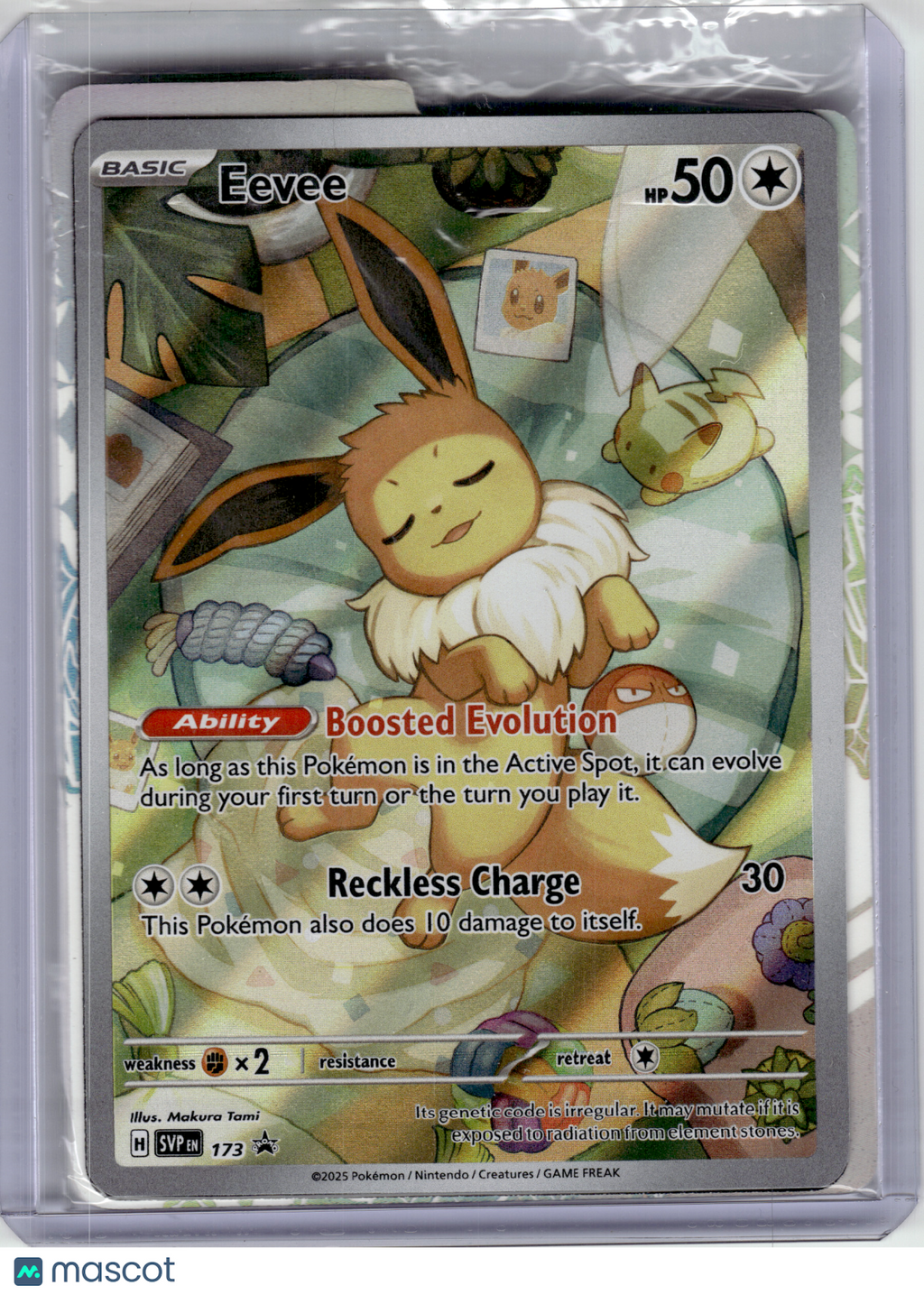 2025 Pokemon—Eevee #173 Scarlet & Violet Promo—Black Star Promo Holo [Sealed]