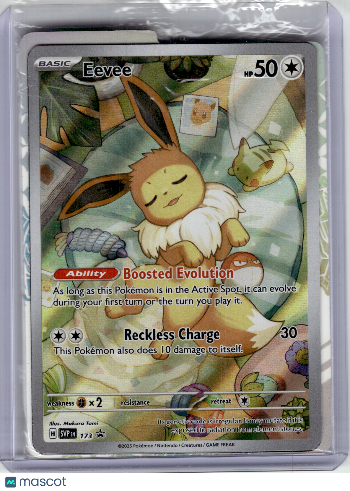 2025 Pokemon—Eevee #173 Scarlet & Violet Promo—Black Star Promo Holo [Sealed]
