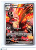 2025 Pokemon—Blaziken #192/182 Destined Rivals—Illustration Rare Holo