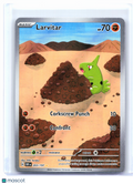 2023 Pokemon—Larvitar #203/197 Obsidian Flames—Illustration Rare Holo [MP]