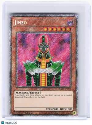 2020 Yu-Gi-Oh!—Jinzo #RA03-EN099 Quarter Century Bonanza—PSR Foil