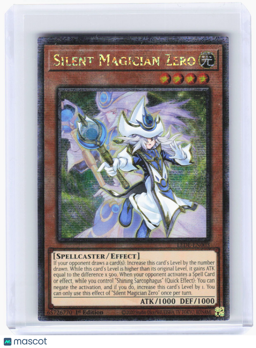 2024 Yu-Gi-Oh!—Silent Magician Zero #LEDE-EN003 Legacy of Destruction—QCSR Foil