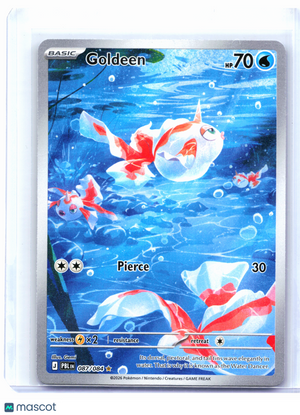 2026 Pokemon—Goldeen #087/084 Pitch Black—Illustration Rare Holo