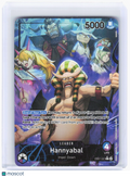 2024 One Piece Card Game—Hannyabal #EB01-021 (EB-01)—Leader Foil