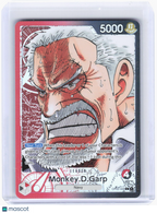 2022 One Piece Card Game—Monkey.D.Garp #OP02-002 Paramount War—Leader Foil