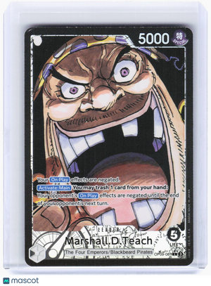2024 One Piece CCG—Marshall.D.Teach #OP09-081 (OP09)—Leader Foil