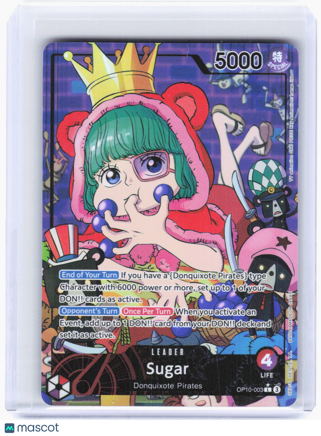 2024 One Piece CCG—Sugar #OP10-003 Royal Blood—Leader Foil