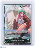 2024 One Piece Card Game—Jewelry Bonney #OP07-019 500 Years in the Future—Leader Foil