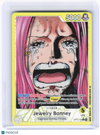 2024 One Piece Card Game—Jewelry Bonney #OP13-100 Carrying On His Will—Leader Foil
