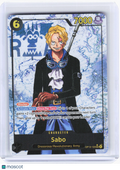 2023 One Piece CCG—Sabo #OP13-120 Carrying On His Will—Secret Rare Foil