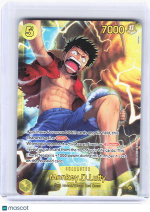 2023 One Piece Card Game—Monkey.D.Luffy #OP15-119 Adventure on Kami's Island—SEC Foil
