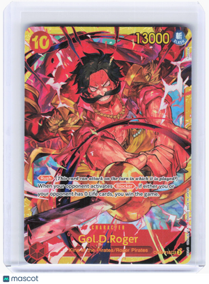 2024 One Piece CCG—Gol.D.Roger #OP09-118 Emperors in the New World—Secret Rare Foil