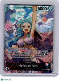 2023 One Piece—Nefeltari Vivi (Alt Art) #OP04-001 Kingdoms of Intrigue—Leader