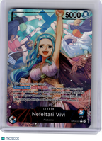 2023 One Piece—Nefeltari Vivi (Alt Art) #OP04-001 Kingdoms of Intrigue—Leader