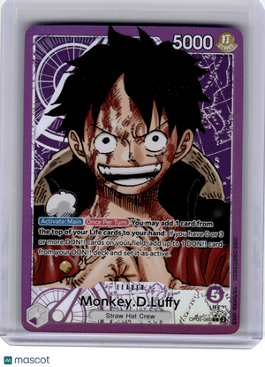 2023 One Piece—Monkey.D.Luffy(Alt Art) #OP05-060 Awakening of the New Era—Leader