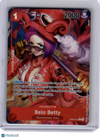 2023 One Piece—Belo Betty(Alt Art) #OP05-015 Awakening of the New Era—Rare Foil