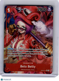 2023 One Piece—Belo Betty(Alt Art) #OP05-015 Awakening of the New Era—Rare Foil