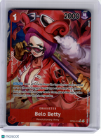2023 One Piece—Belo Betty(Alt Art) #OP05-015 Awakening of the New Era—Rare Foil