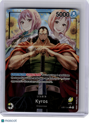 2024 One Piece—Kyros(Alt Art) #EB01-040 EB01: Memorial Collection—Leader Foil