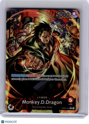 One Piece—Monkey.D.Dragon(Parallel) #OP07-001 500 Years in the Future—Leader